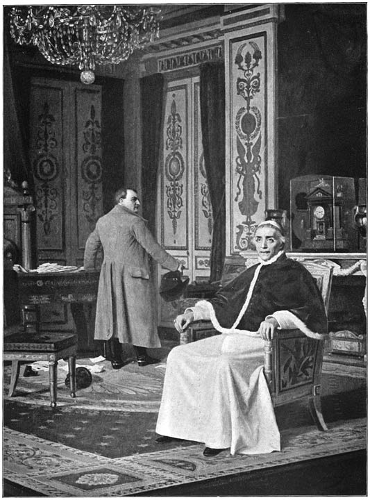 Napoleon en de Paus.