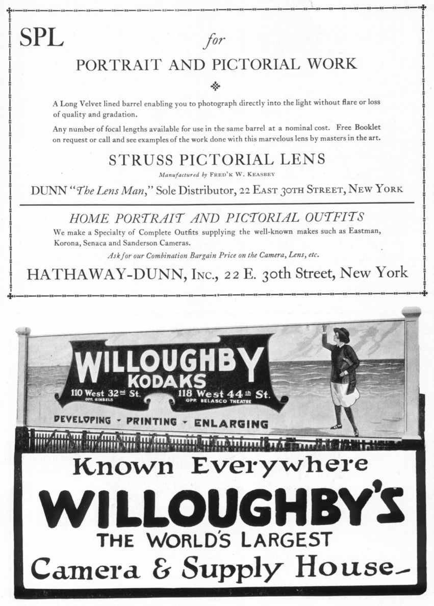 Advertisements: Hathaway-Dunn, Willoughby's