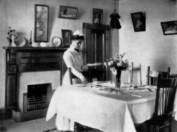 A MODEL DINING-ROOM.

From the department where table-service is taught.