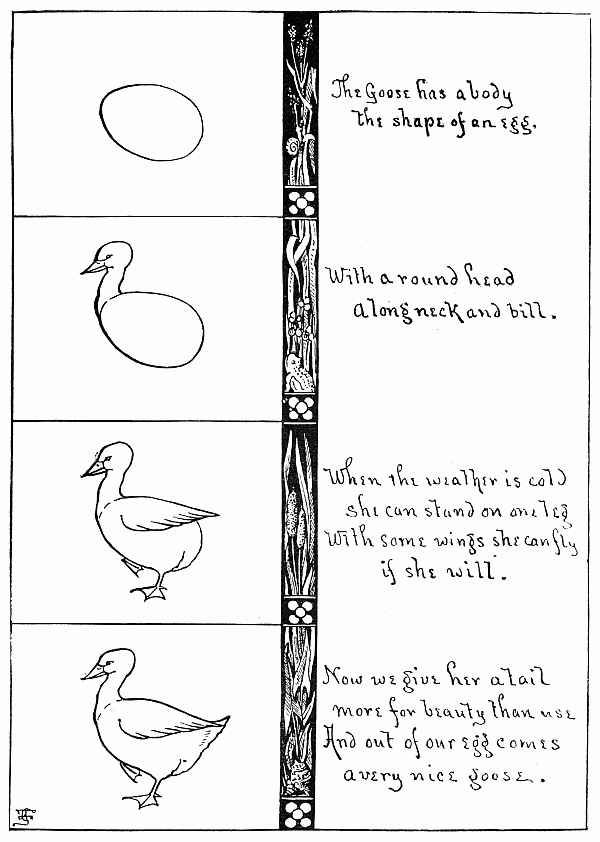 How to Draw a Goose