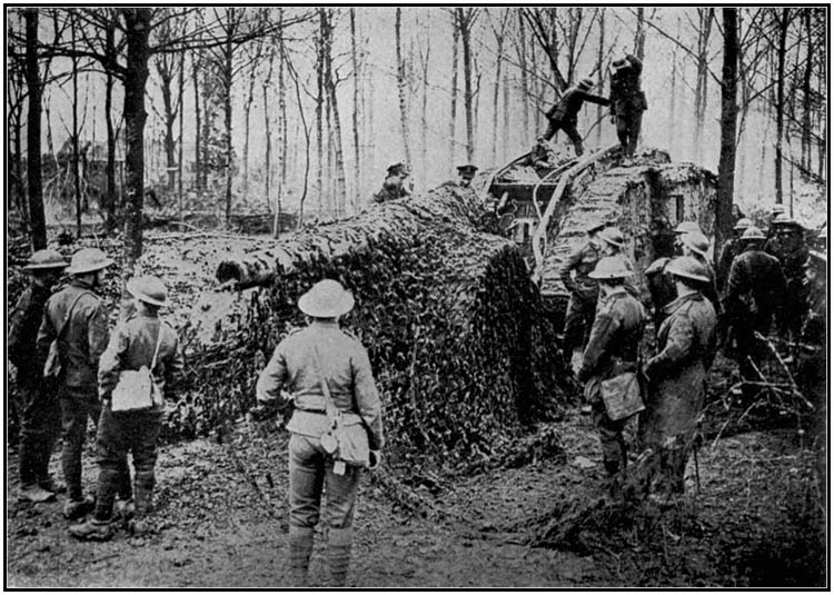 Bringing in a Captured German Gun