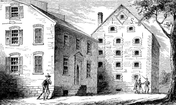 OLD SUGAR-HOUSE IN LIBERTY STREET.—[From Miss Mary L.
Booth's "History of the City of New York."]