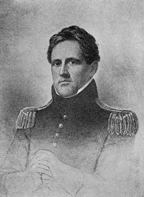 Brigadier General Winfield Scott, U.S.A., by Ingham.
The original portrait was burned many years ago.