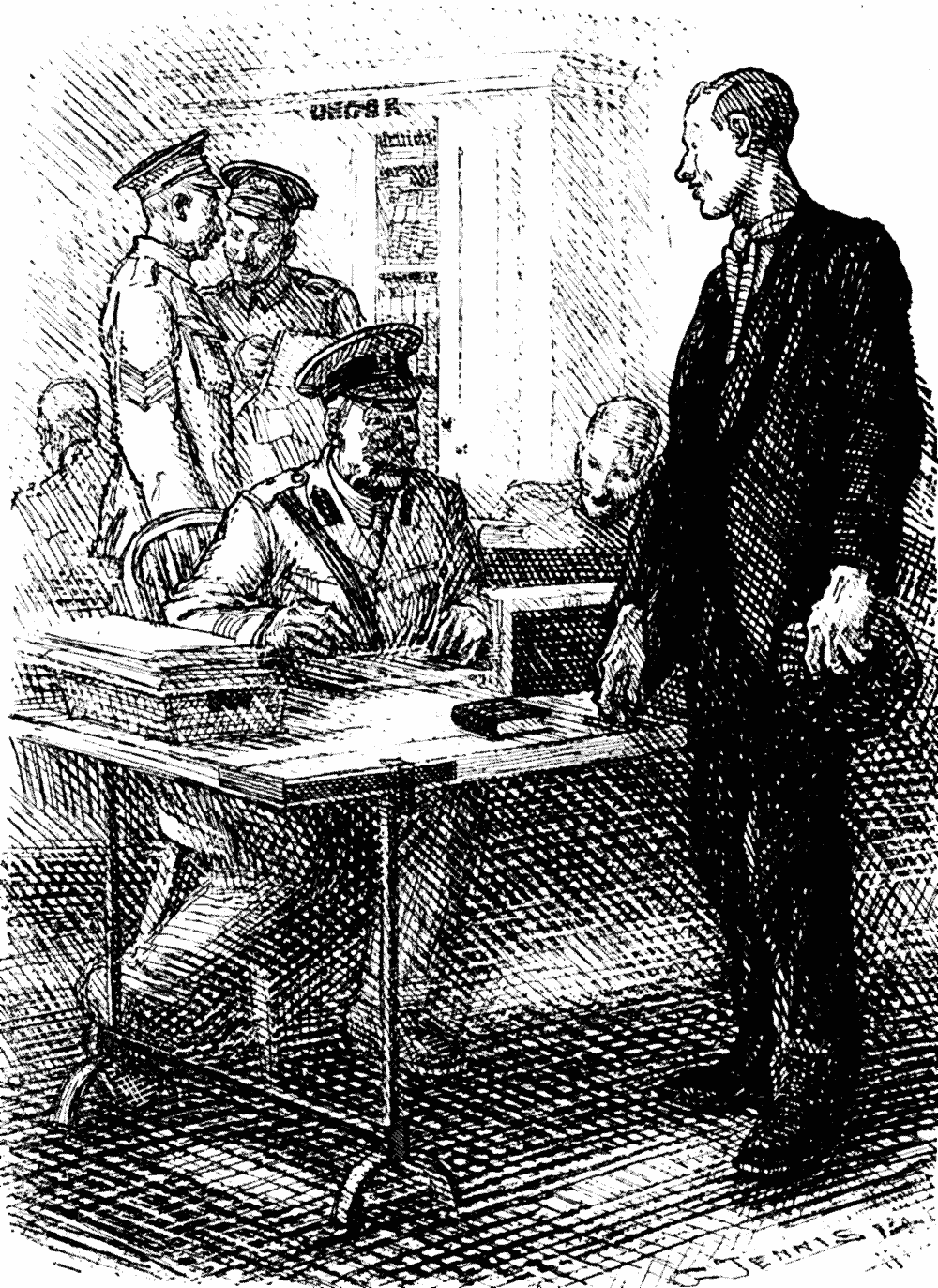 The Recruit here portrayed