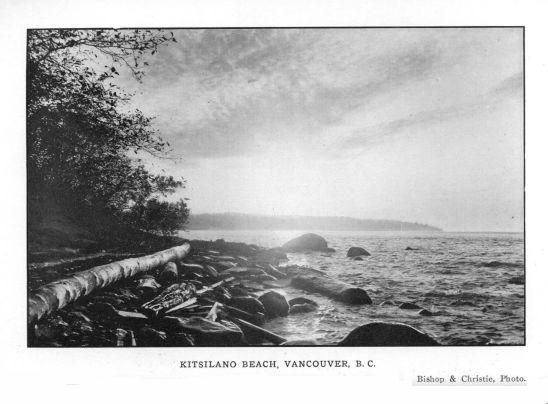 KITSILANO BEACH, VANCOUVER, B.C.  Bishop & Christie, Photo.