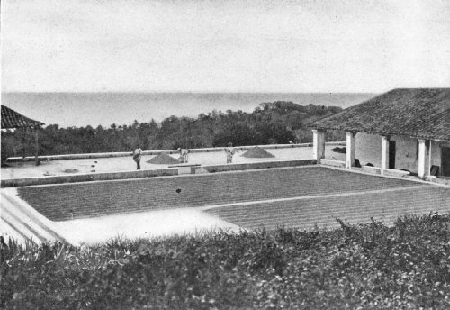 Coffee Drying Patios, Hacienda Longa-Espana, Venezuela