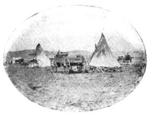 SUMMER CAMP OF INDIANS.