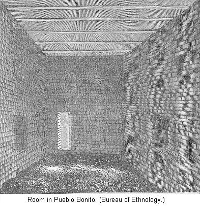 Room in Pueblo Bonito.