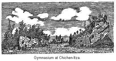 Gymnasium at Chichen-Itza.