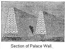 Section of Palace Wall.