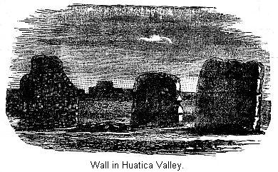 Wall in Huatica Valley.