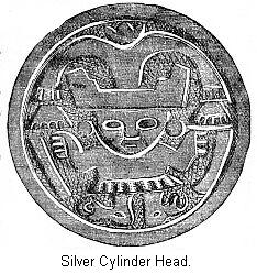 Silver Cylinder Head.