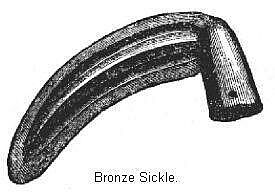 Bronze Sickle.
