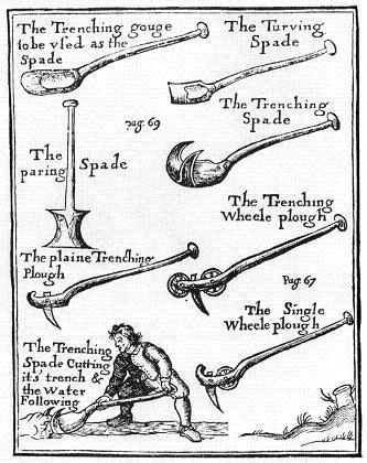 Trenching Implements, Seventeenth Century