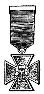 Bronze and Silver Cross for Saving Life.