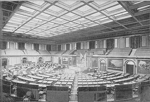 THE HALL OF THE HOUSE OF REPRESENTATIVES—Capitol.
