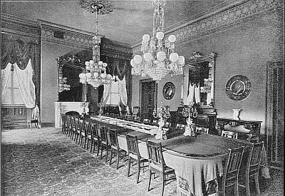 THE STATE DINING ROOM—White House.