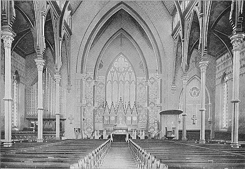 INTERIOR CHURCH OF THE ASCENSION—Northwest corner Massachusetts Avenue and Twelfth Street, N.W.
