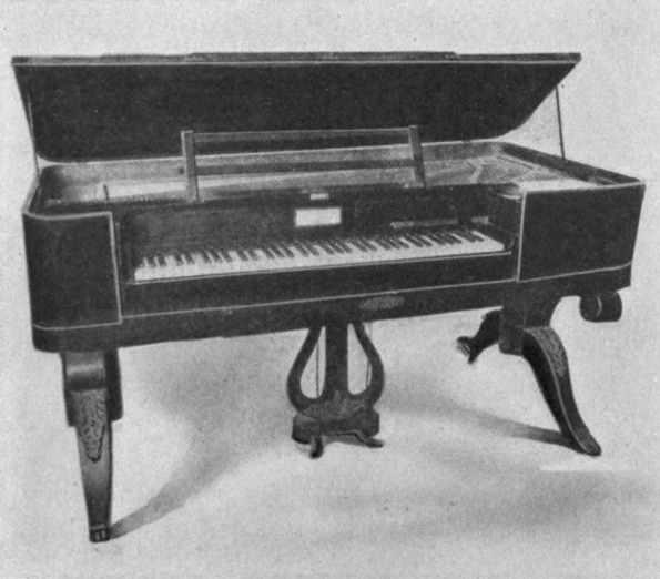 Piano made by Matthus Andreas Stein
Vienna, early Nineteenth Century
