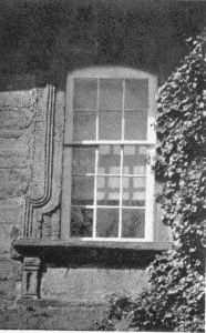 Plate XLV.—Detail of Windows, Combes Alley; Window and
Shutters, Cliveden; Window, Bartram House.