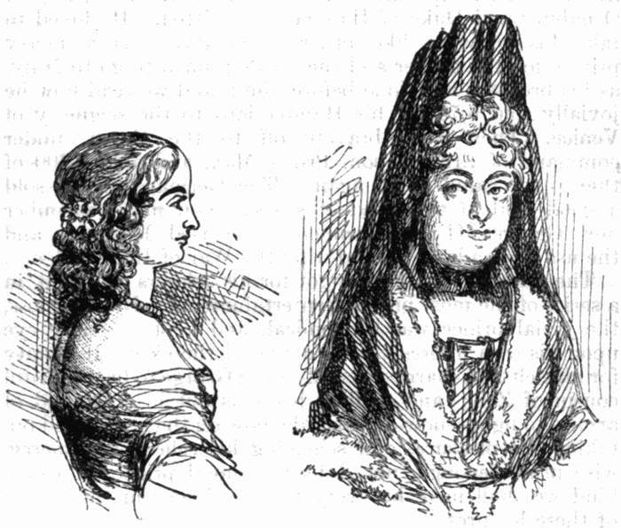 Two Portraits Illustration