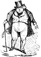 well-dressed fat man
