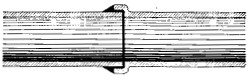 Fig. 42.—A joint in tile pipe.
