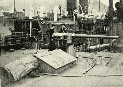 After-deck of the "Hyderabad"