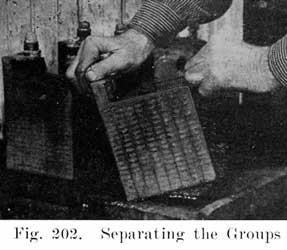 Fig. 202 Separating the groups