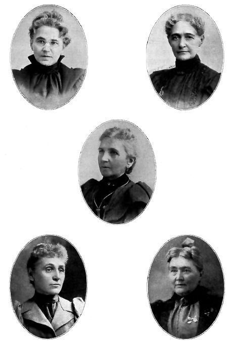 LAURA M. JOHNS.
Salina, Kan.
MARY J. COGGESHALL.
Des Moines, Iowa.
EMMELINE S. WELLS,
Salt Lake City, Utah.
MARY SMITH HAYWARD.
Chadron, Neb.
JULIA B. NELSON.
Red Wing, Minn.
