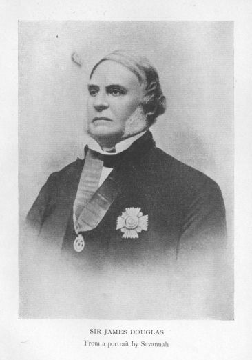 Sir James Douglas.  From a portrait by Savannah