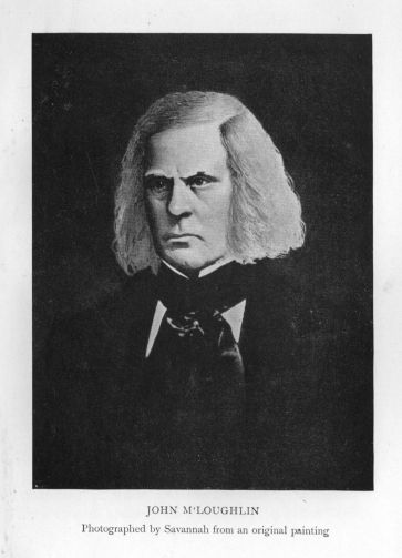 John M'Loughlin.  Photographed by Savannah from an original painting.