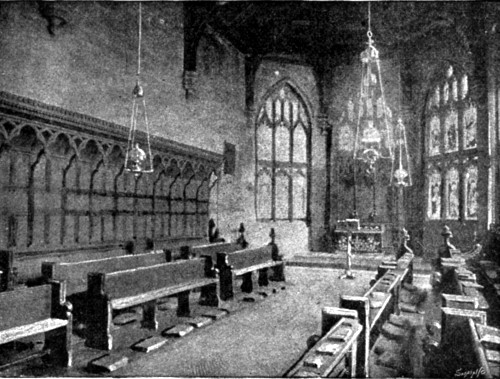 THE PRIVATE CHAPEL.

From a Photo. by Elliott & Fry.