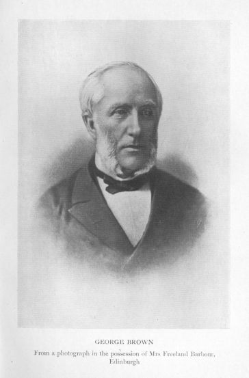George Brown.  From a photograph in the possession of Mrs Freeland Barbour, Edinburgh.