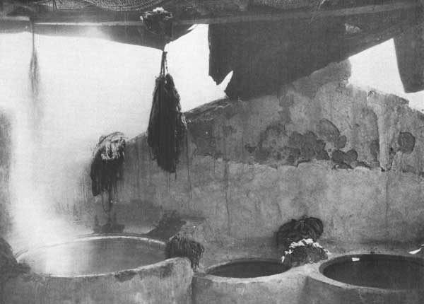 Vats for Washing and Dyeing Wool—Turkey