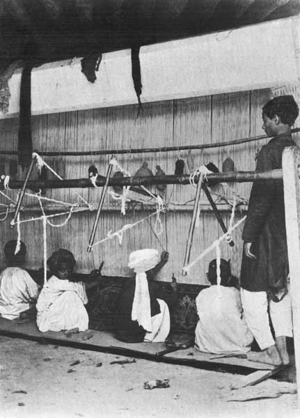 Indian Loom and Weavers