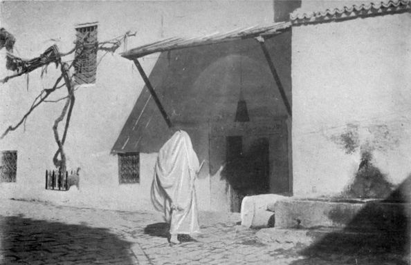 An Arab Woman Entering a Saint's Tomb (Tunis)