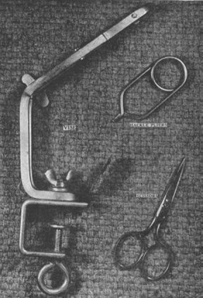 Page sized photograph of tools.