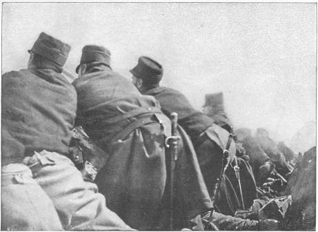 Firing from the trenches at Velestinos