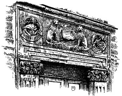 LATE GOTHIC LINTEL AT TRA
