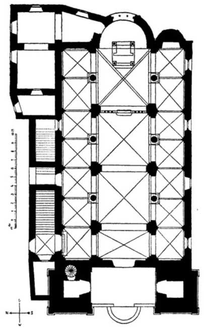 PLAN OF THE CATHEDRAL, CATTARO