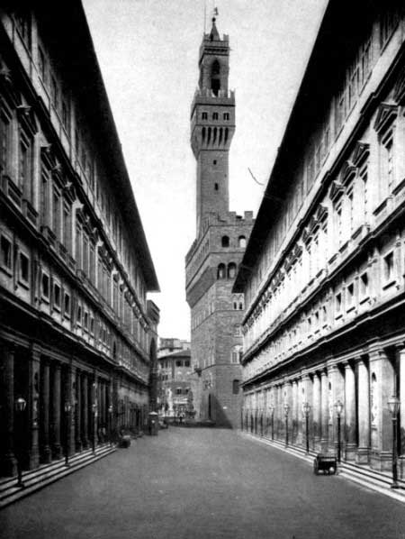 The Palazzo Vecchio, Florence.