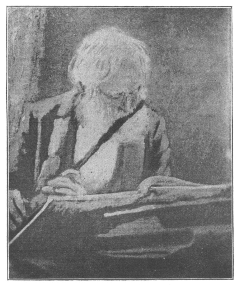 Sketch of a Flute Player.
