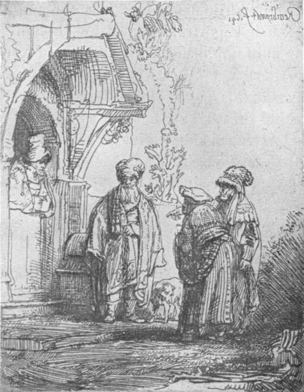 No. 183. Jacob and Laban (?). No. 183. Jacob and Laban (?)