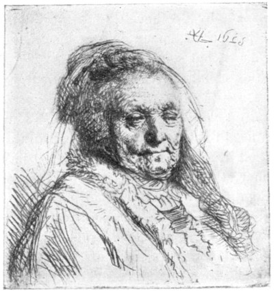 No. 1. Rembrandt's Mother. No. 1. Rembrandt's Mother.