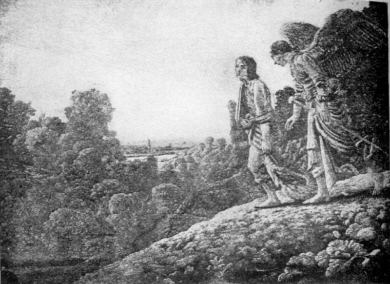 Tobias and the Angel. By Hercules Seghers Tobias and the Angel. By Hercules Seghers