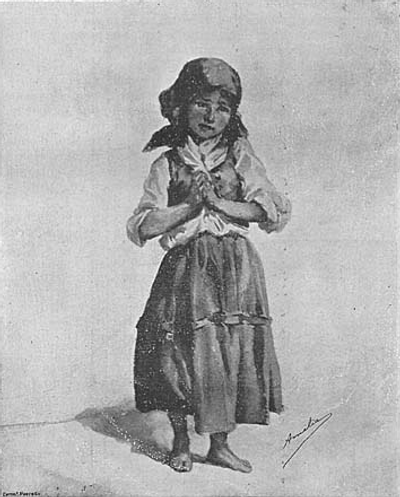 Estudo de creança―Aguarella de S. M. a Rainha Estudo de creança―Aguarella de S. M. a Rainha