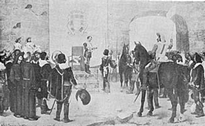 Entrega de Evora―Quadro de Antonio Carneiro Junior Entrega de Evora―Quadro de Antonio Carneiro Junior