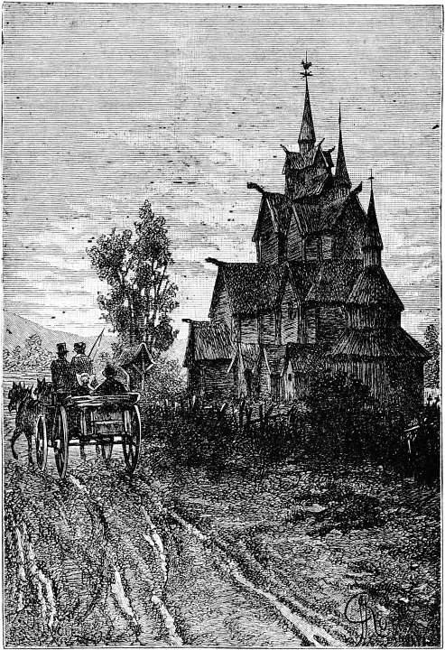Toen Hulda de kleine kerk van Hitterdal voorbijreed. Blz. 224.