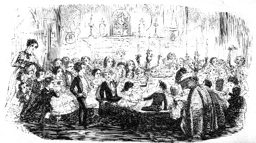 SUPPER AT A JUVENILE PARTY.